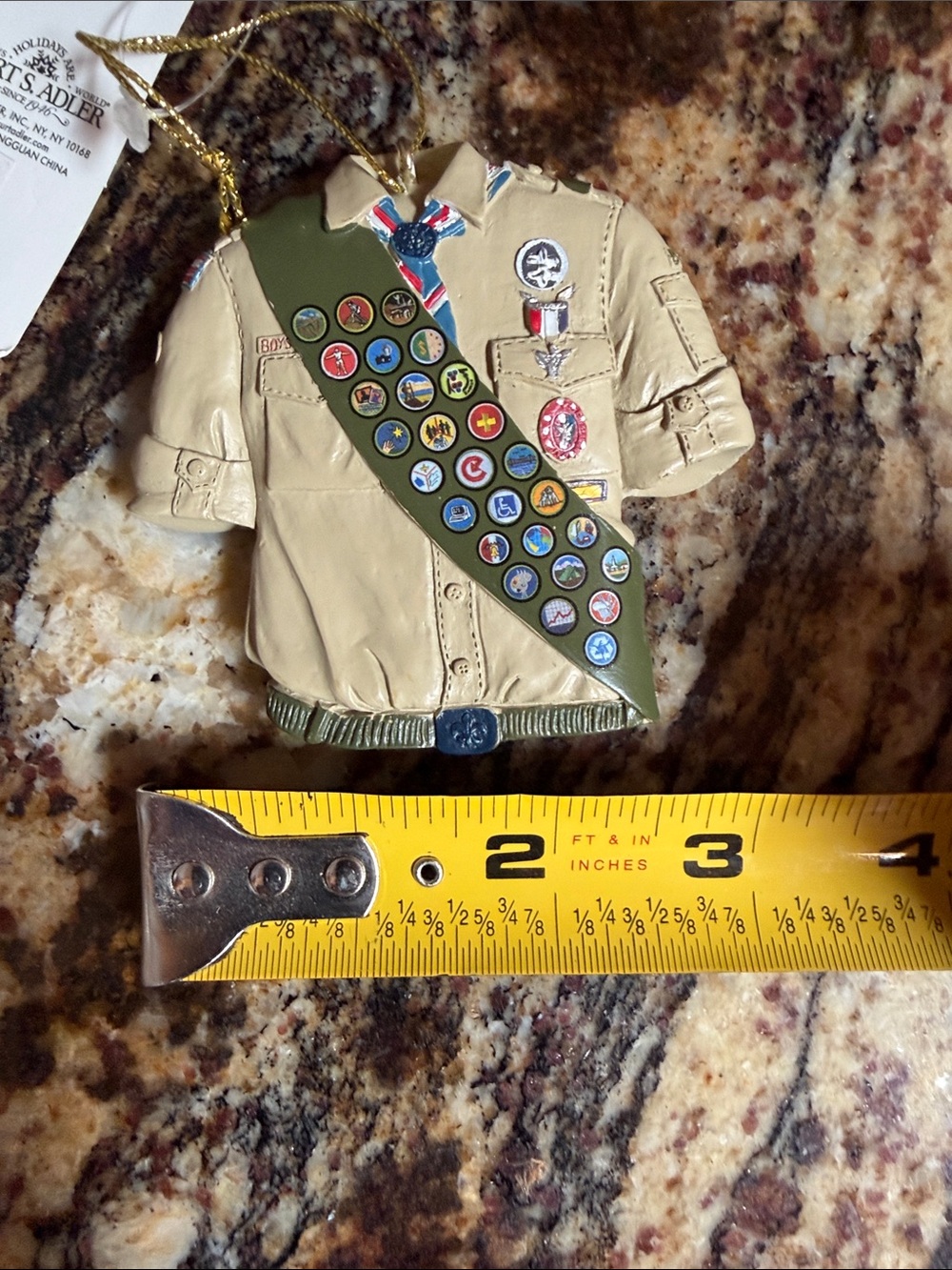 New Boy Scouts ornament Kurt Adler new with tags - Picture 8 of 10